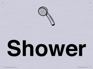 Dementia Shower sign